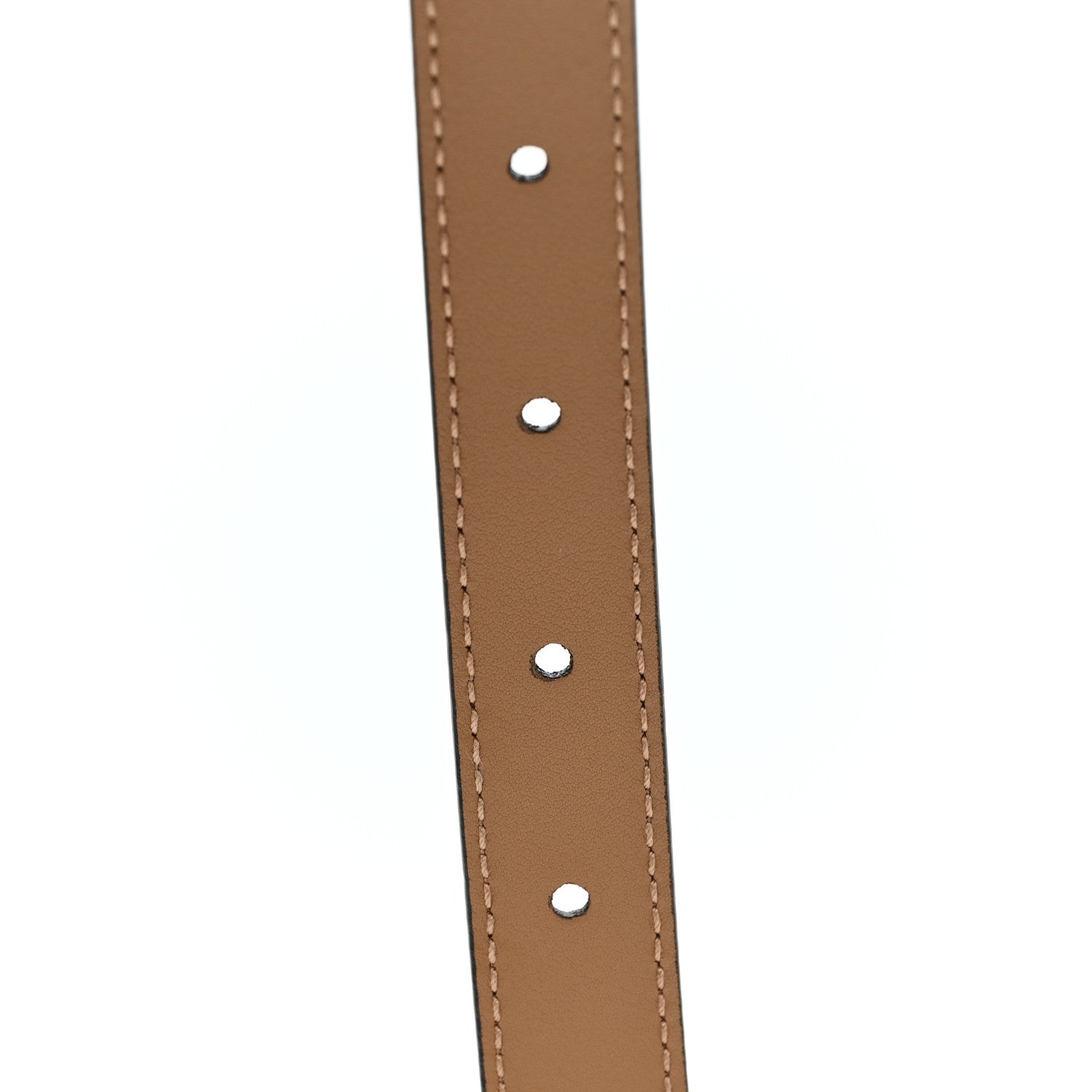 Gucci Moon Calfskin Double G 20mm Belt 95 38 Natural Tan 4 of 4