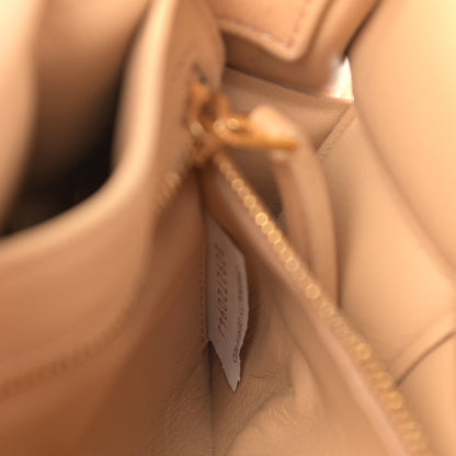Bottega Veneta Nappa Maxi Intreccio Padded Cassette Crossbody Bag Almond 7 of 12
