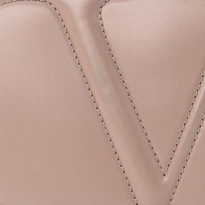 Valentino Garavani Calfskin VLogo Walk Crossbody Poudre 10 of 13