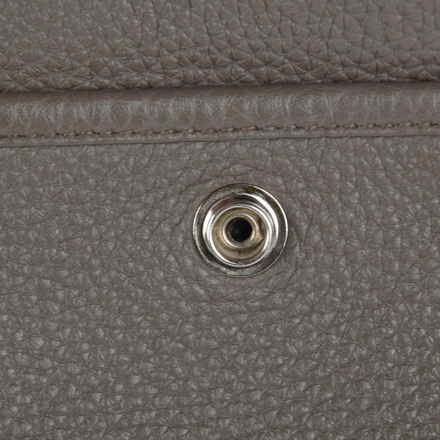 Hermes Taurillon Clemence Evelyne III GM Etain 5 of 13
