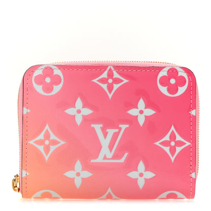 Louis Vuitton Vernis Degrade Zippy Coin Purse Pink Orange Pink Orange 1 of 8