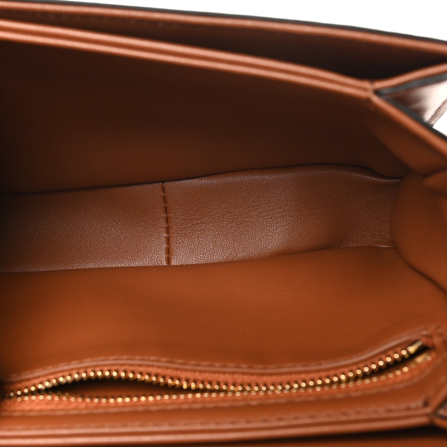 Shiny Calfskin Teen Triomphe Tan
