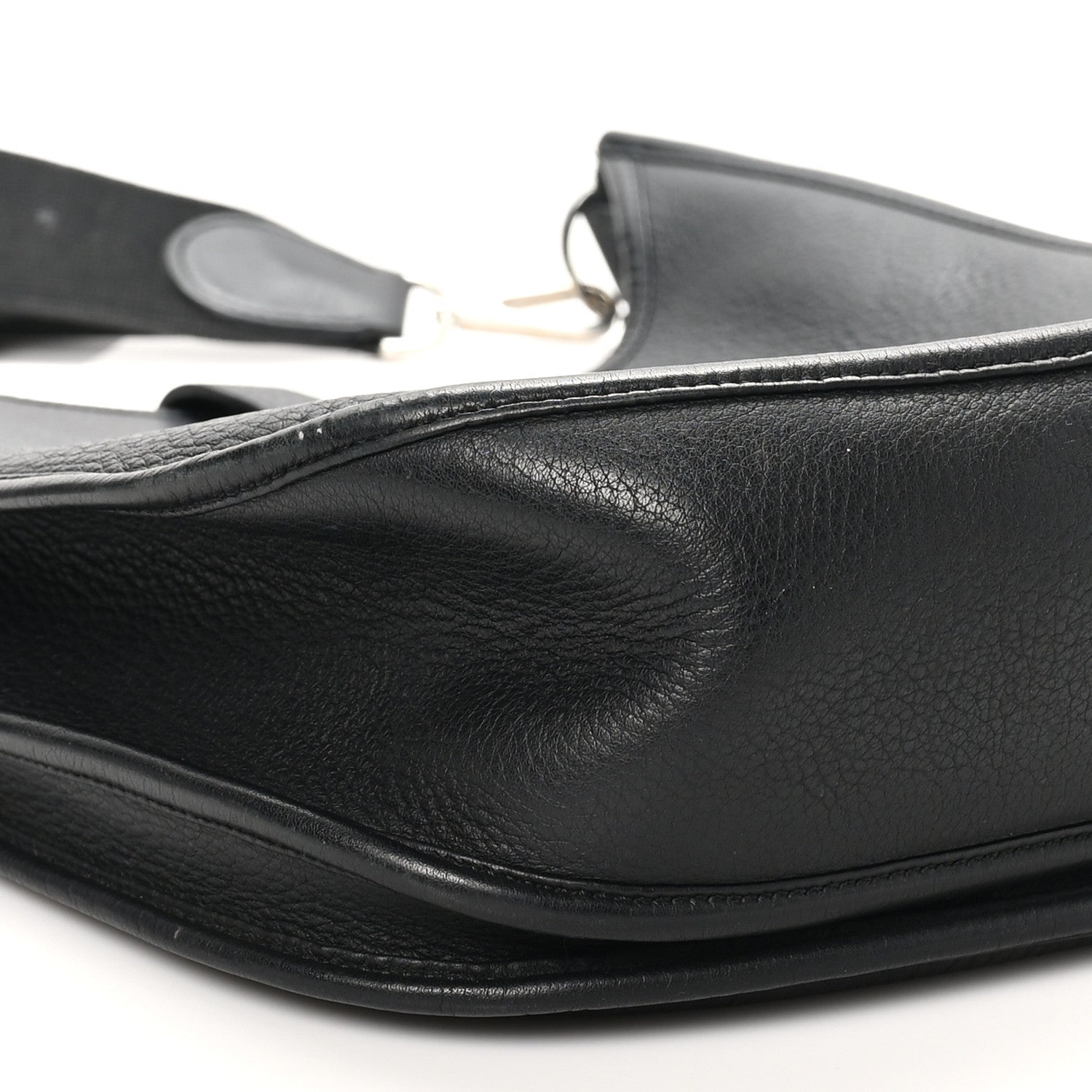 Hermes Taurillon Clemence Evelyne III GM Black 10 of 11