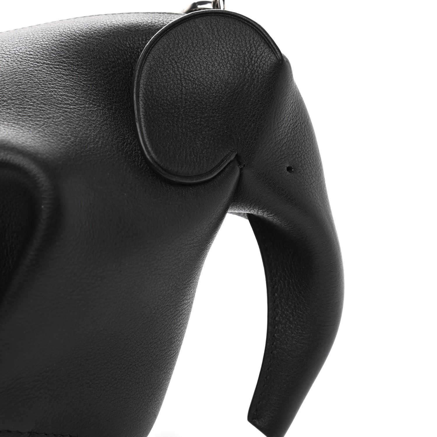 Loewe Calfskin Mini Elephant Crossbody Bag Black 7 of 10