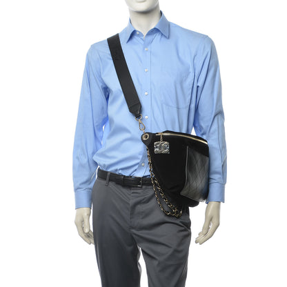 Chanel x Pharrell Williams Suede Calfskin Oversized Waist Belt Bag Black 3 of 11