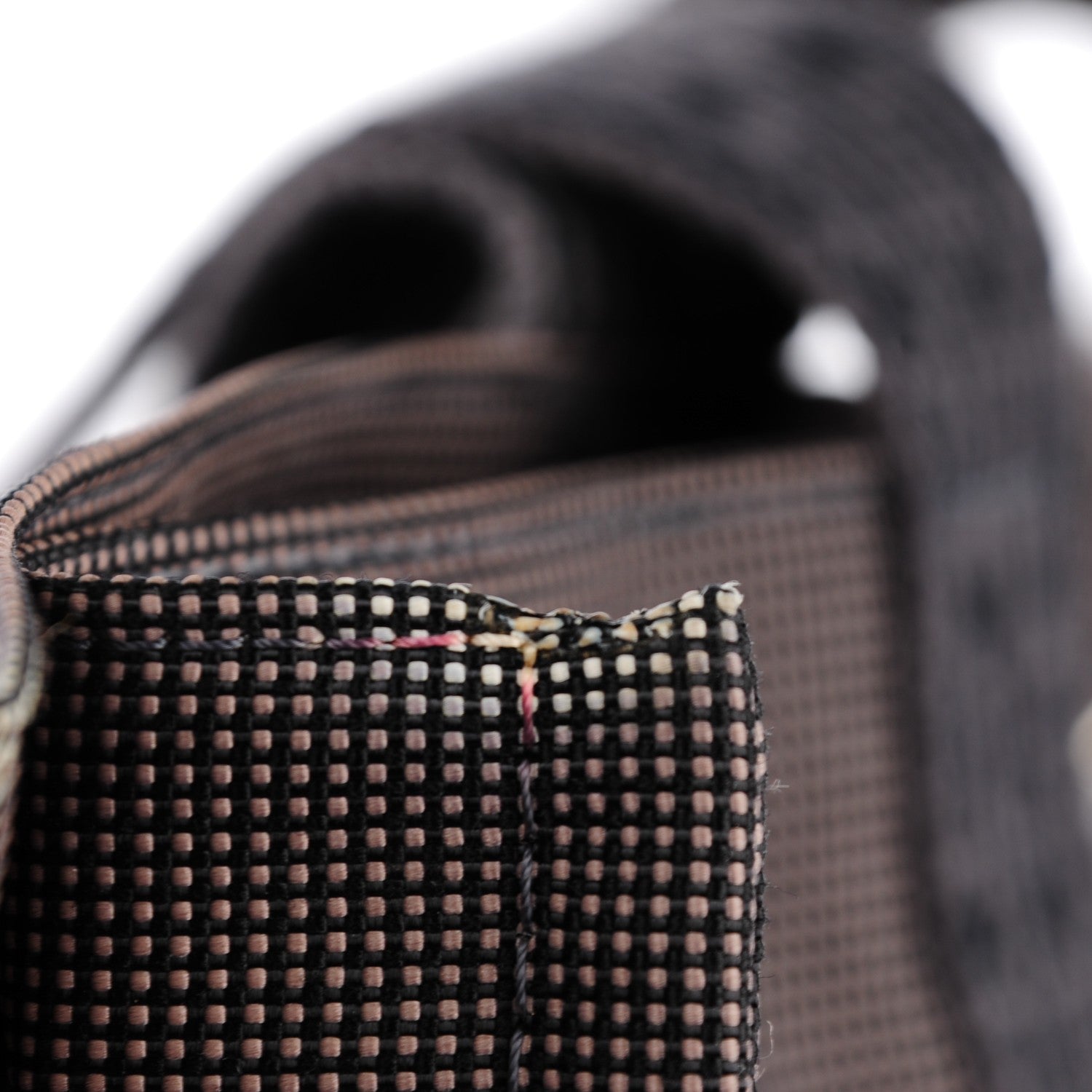 Hermes Canvas Herline MM Tote Grey 14 of 14