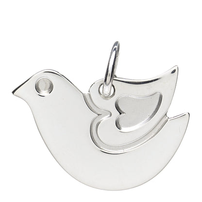 Tiffany Sterling Silver Lovey Dovey Charm 1 of 3