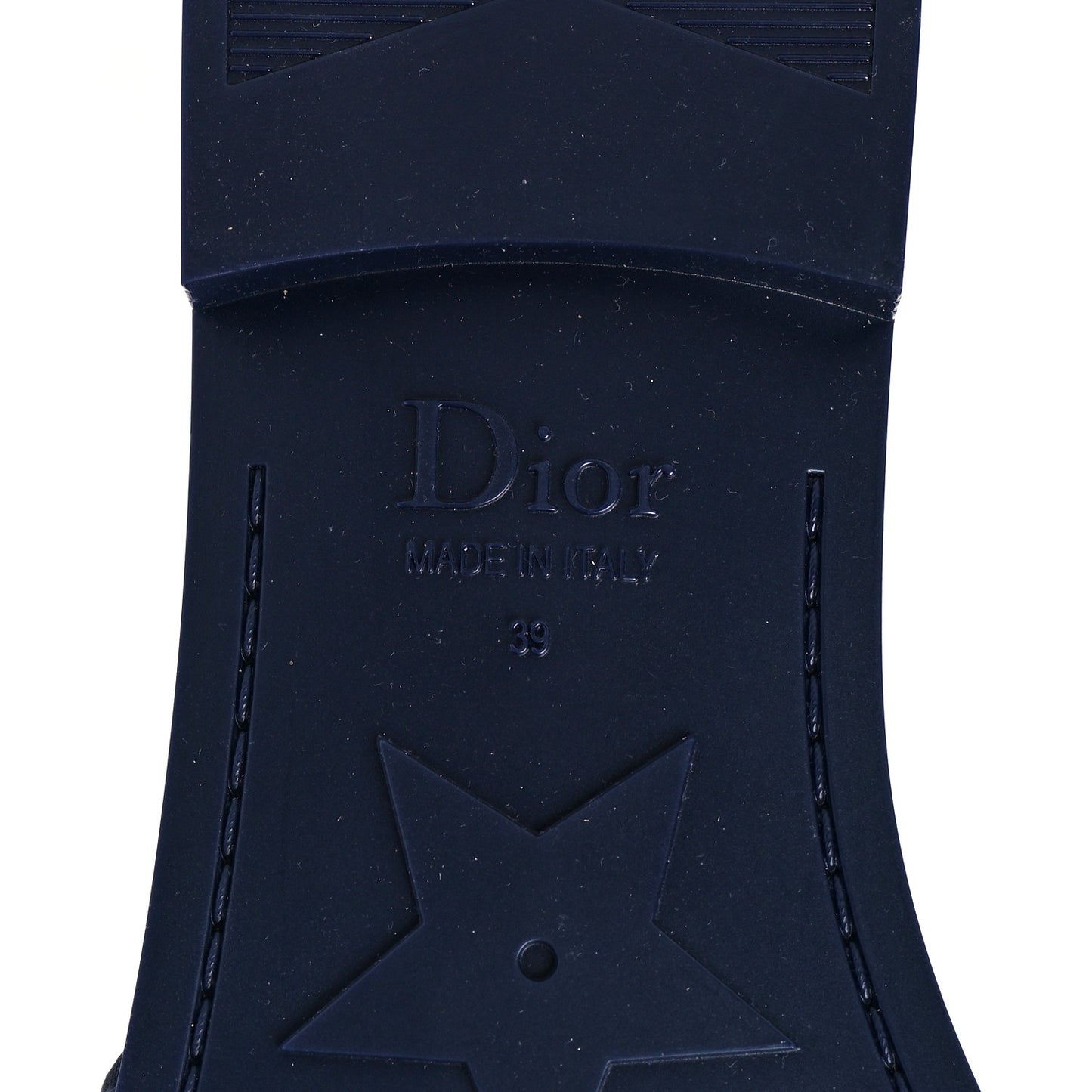 Technical Stretch Fabric Camouflage Dio(r)evolution Slide Sandals 39 Deep Blue