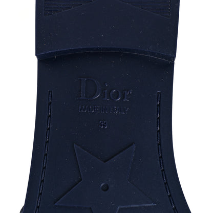 Christian Dior Technical Stretch Fabric Camouflage Dio(r)evolution Slide Sandals 39 Deep Blue 6 of 8