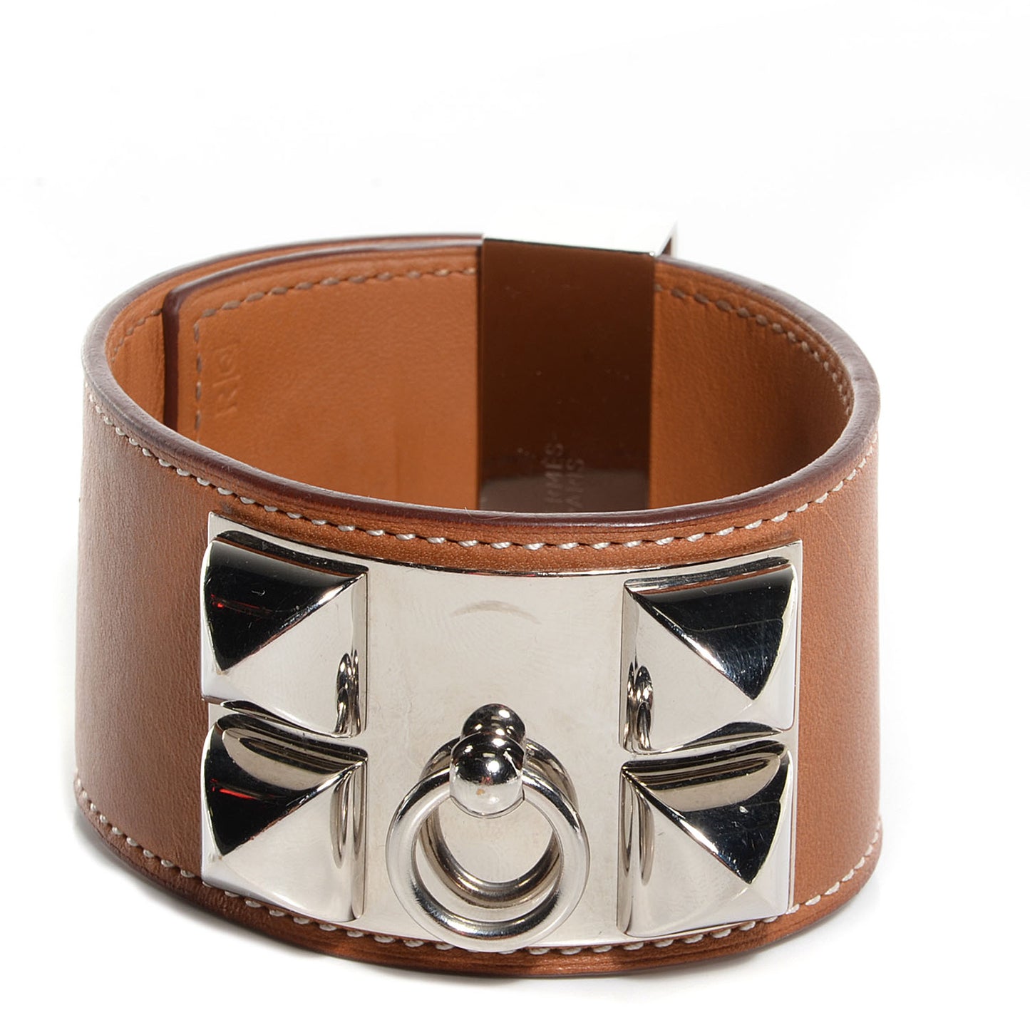 Barenia Collier De Chien CDC Bracelet L Fauve