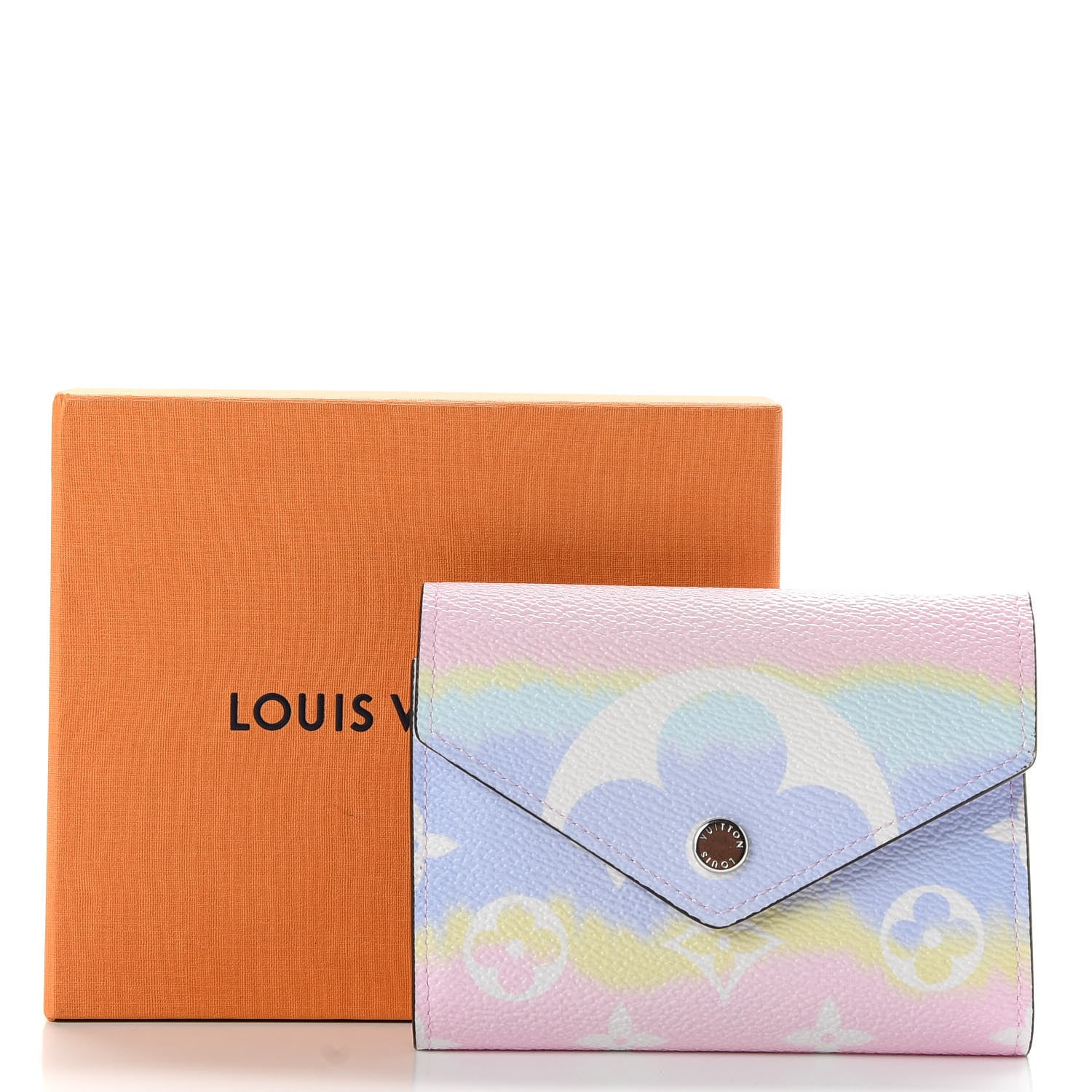 Louis Vuitton Monogram Escale Victorine Wallet Pastel 9 of 9