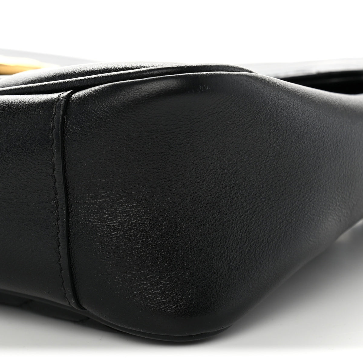 Gucci Calfskin Matelasse Medium GG Marmont Shoulder Bag Black 10 of 10