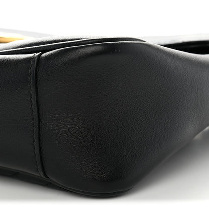 Gucci Calfskin Matelasse Medium GG Marmont Shoulder Bag Black 10 of 10
