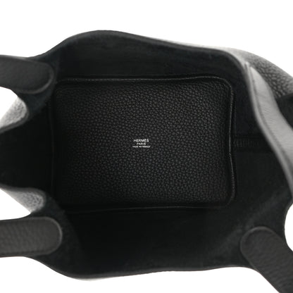 Hermes Taurillon Clemence Picotin Lock 18 PM Black 5 of 13