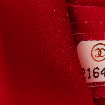 Chanel Lambskin Small CC Crossing Flap Red 8 of 12