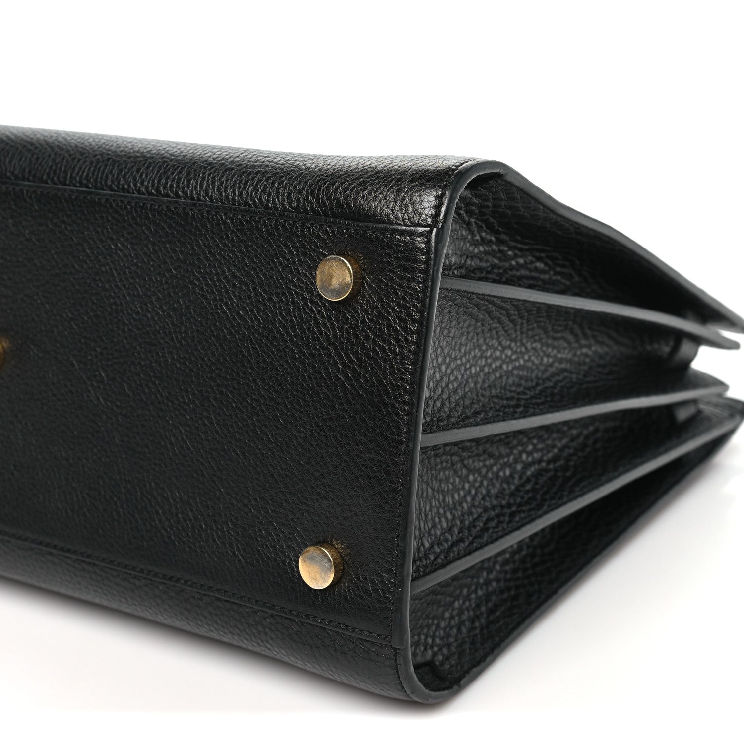 Saint Laurent Grained Calfskin Small Sac De Jour Black 10 of 10