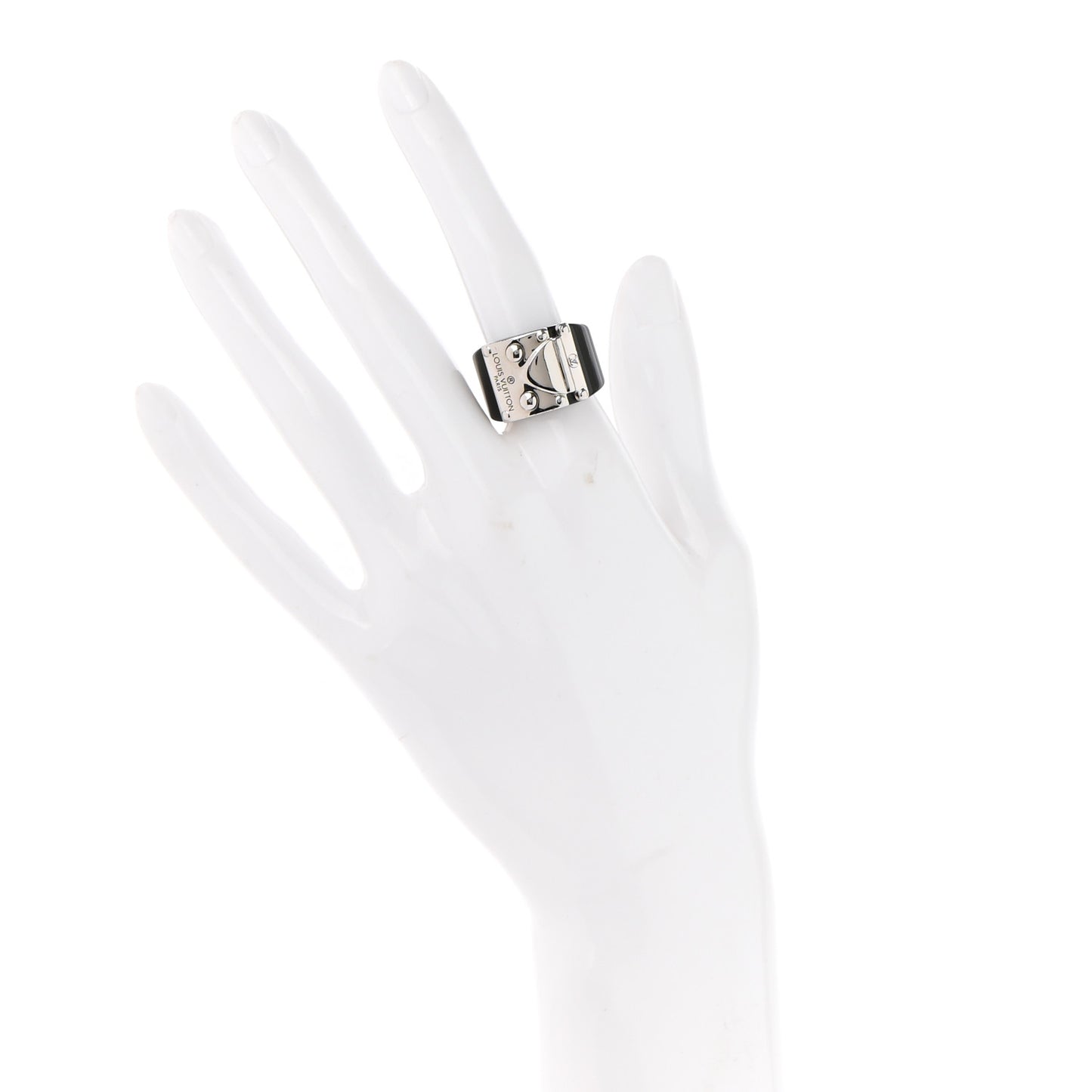 Lock Me Ring 6.5 M Black