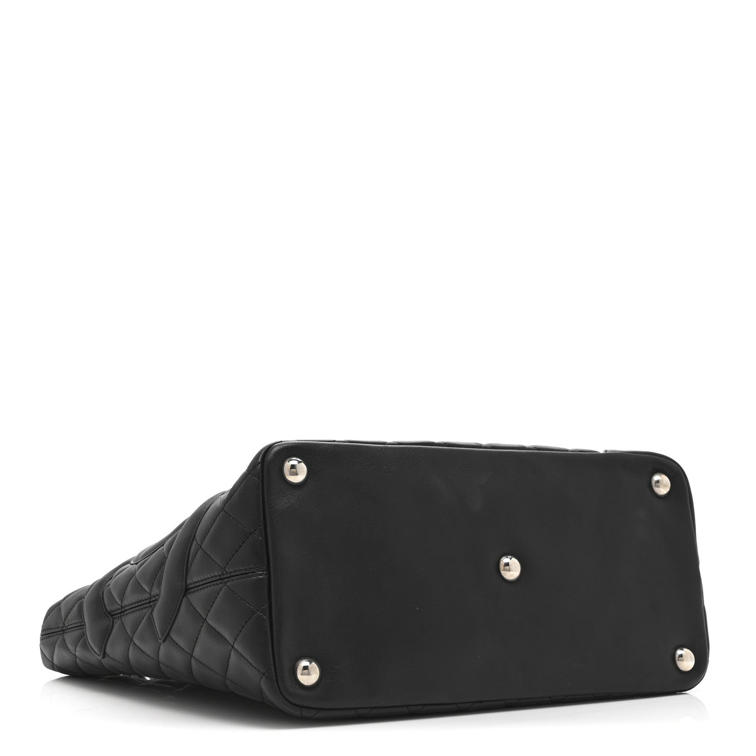 Chanel Calfskin Quilted Large Cambon Tote Black 4 of 10