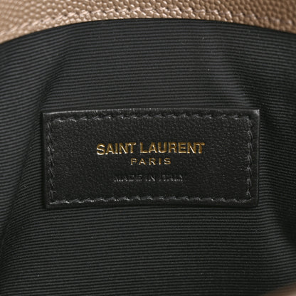 Saint Laurent Grain De Poudre Uptown Pouch Dark Beige 6 of 8
