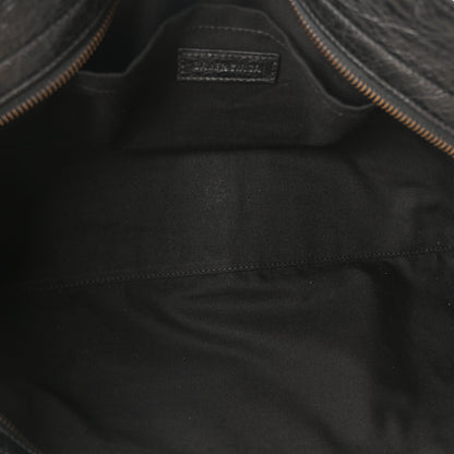 Balenciaga Agneau Arena Classic Hardware East West Le City Black 5 of 10