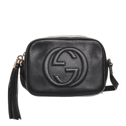Gucci Pebbled Calfskin Small Soho Disco Bag Black 1 of 6