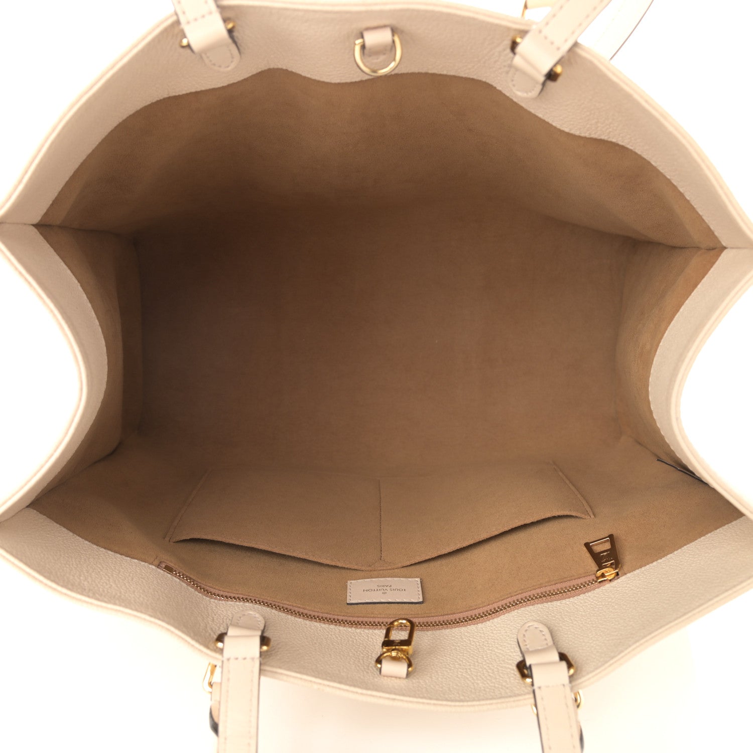 Louis Vuitton Empreinte Monogram Giant Onthego GM Creme 5 of 12