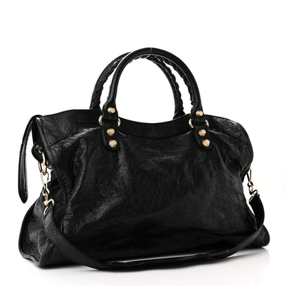 Balenciaga Agneau Giant 12 Gold Hardware City Black 4 of 11