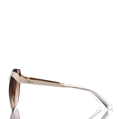 Christian Dior Eyes1 Sunglasses White Gold 3 of 9