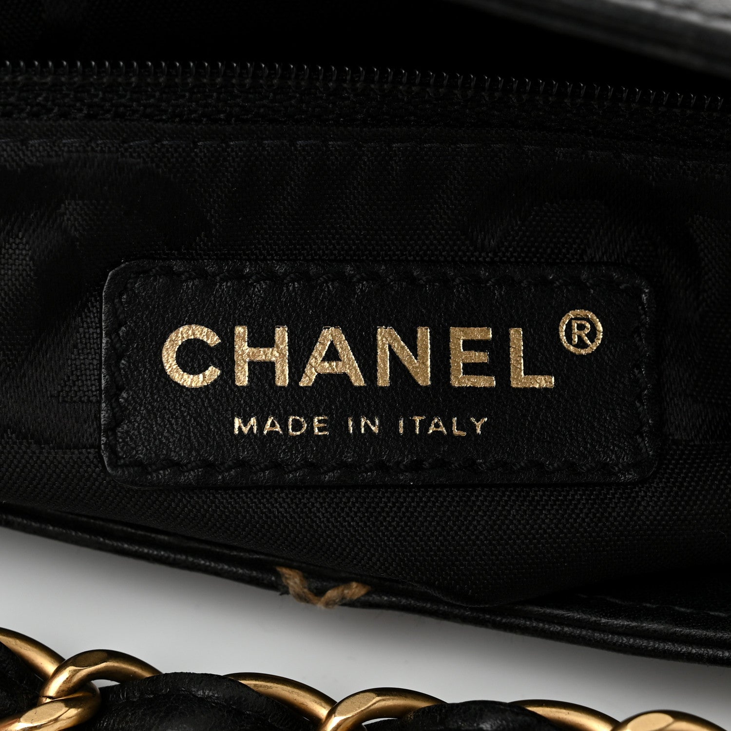 Chanel Calfskin Wild Stitch Shoulder Bag Black 6 of 11