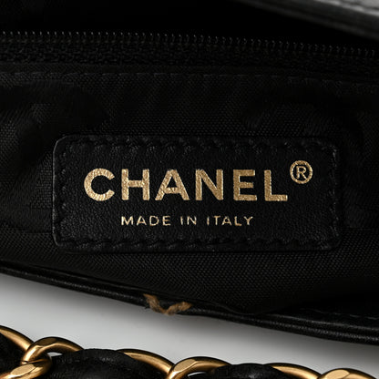 Chanel Calfskin Wild Stitch Shoulder Bag Black 6 of 11