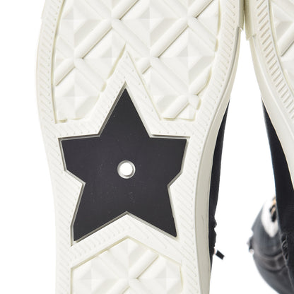 Christian Dior Canvas Walk'n Dior Sneakers Boots 36.5 Black White 6 of 8