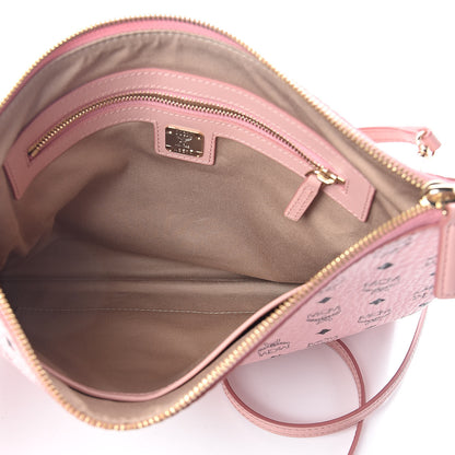 MCM Visetos Medium Crossbody Pouch Soft Pink 5 of 9