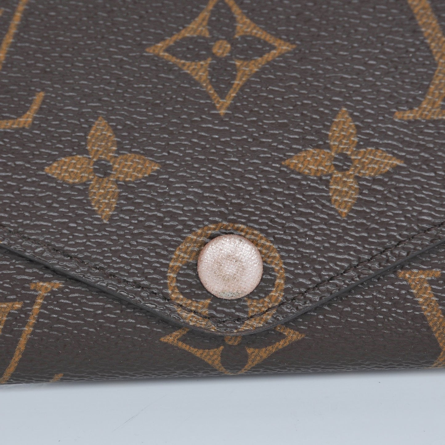 Monogram Josephine Wallet Rose Nacre