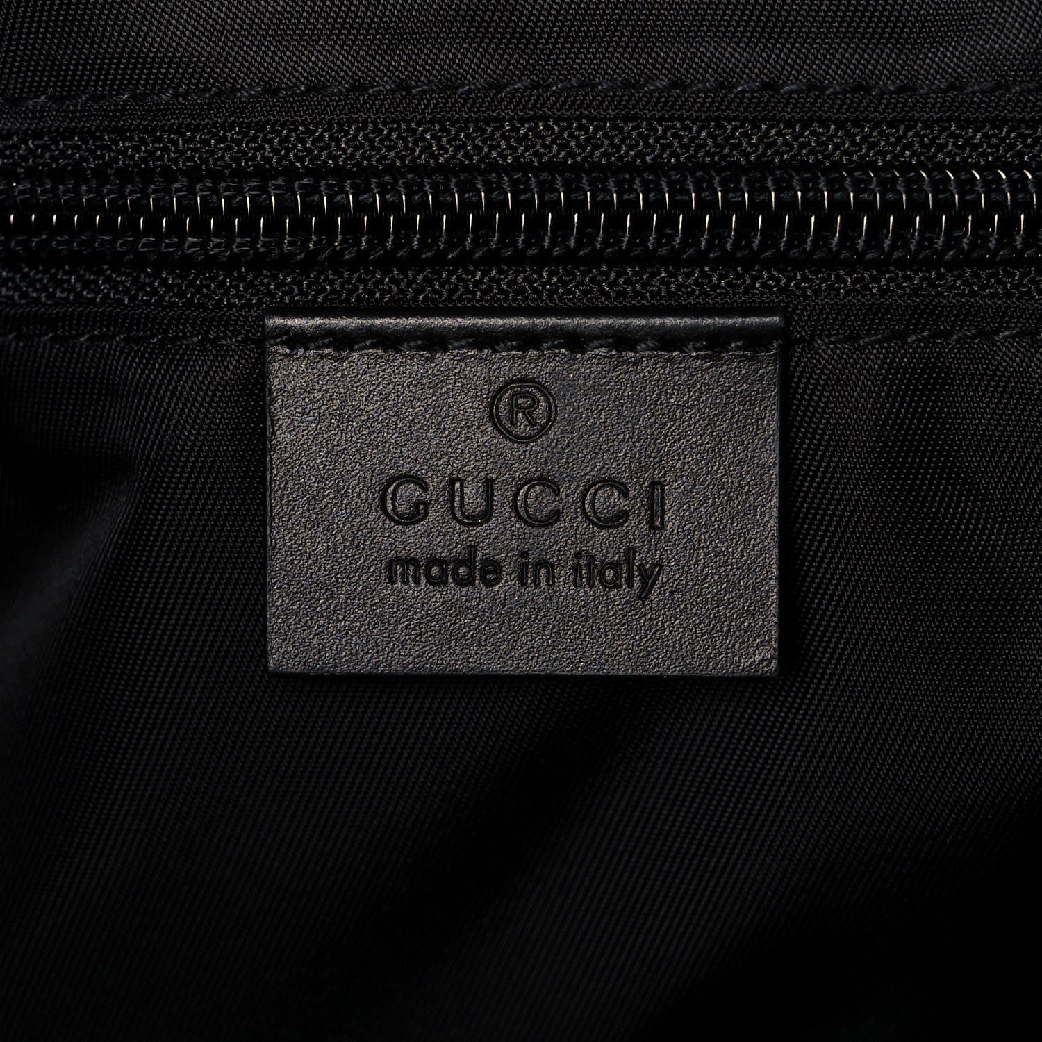 Gucci GG Supreme Monogram Web Messenger Bag Black 6 of 10