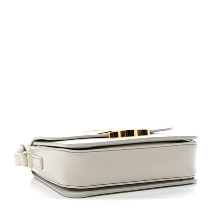 Celine Shiny Calfskin Teen Triomphe Chalk 4 of 13
