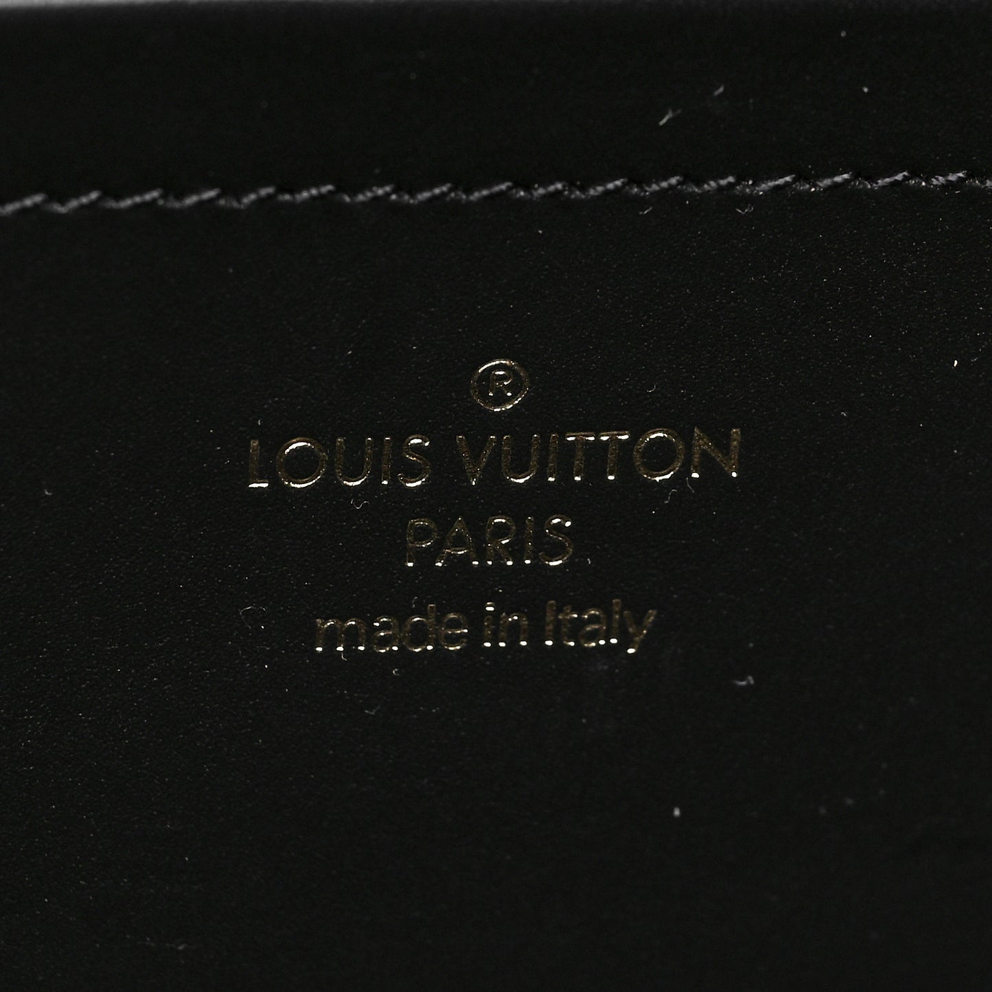 Calfskin Monogram Embossed Utility Crossbody Black