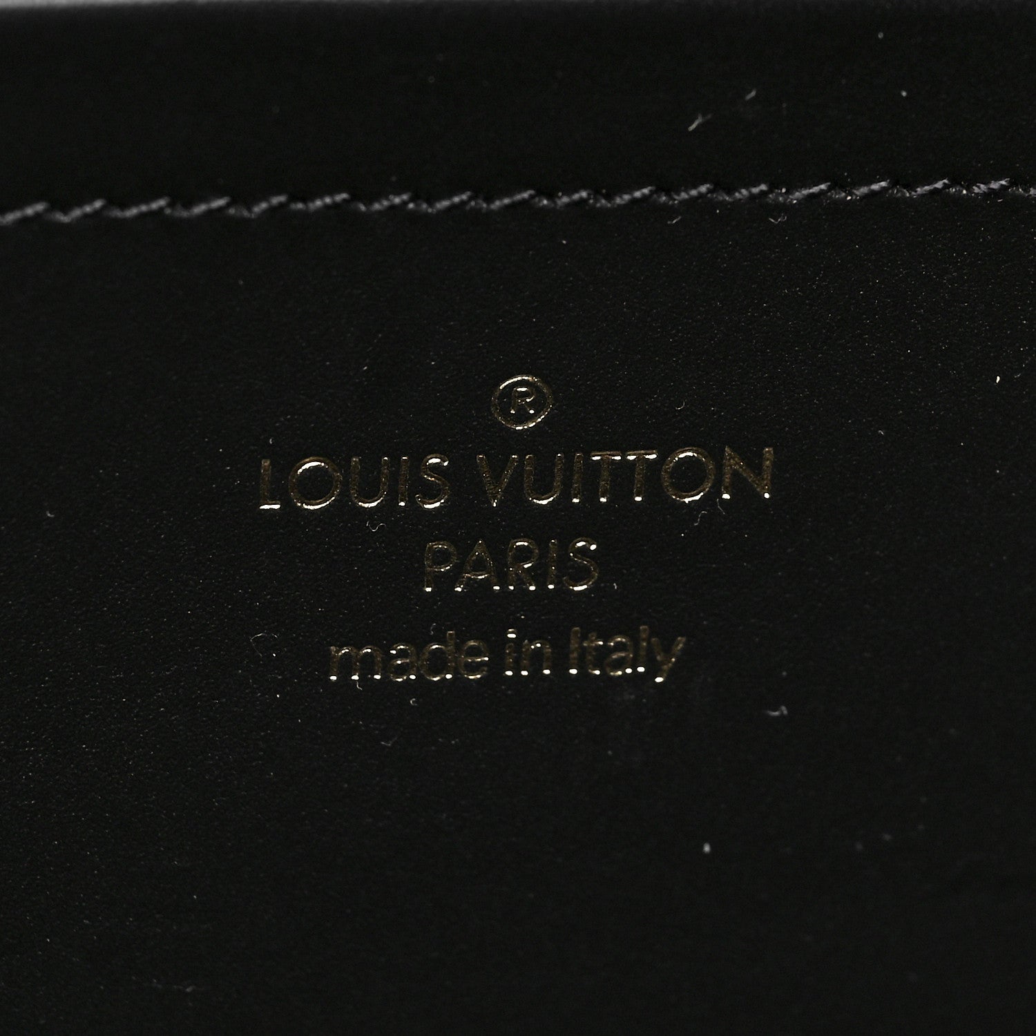 Louis Vuitton Calfskin Monogram Embossed Utility Crossbody Black 6 of 9