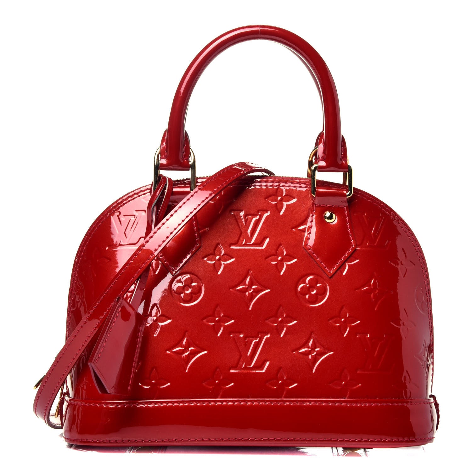 Louis Vuitton Vernis Alma BB Pomme D'Amour 1 of 9