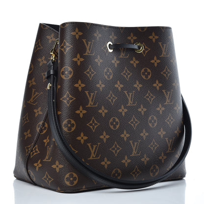 Louis Vuitton Monogram Neonoe MM Black 3 of 7