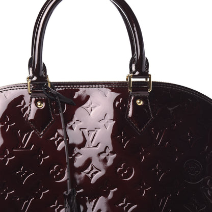 Louis Vuitton Vernis Alma GM Amarante 8 of 8