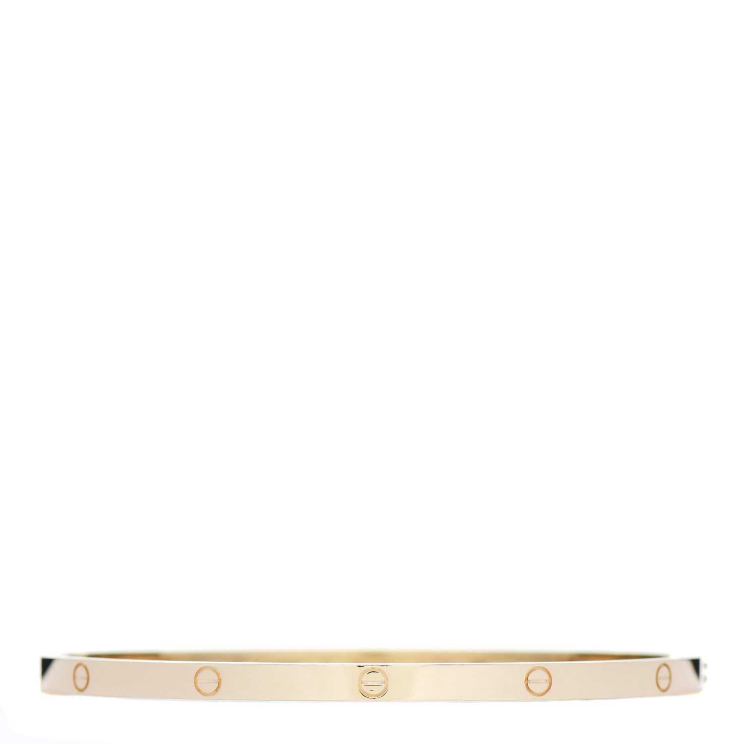 Cartier 18K Yellow Gold Small LOVE Bracelet 19 2 of 4