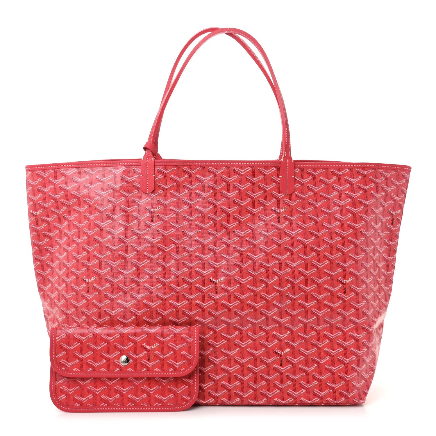 Goyard Goyardine Floral Fantasy Saint Louis GM Fuchsia 3 of 11