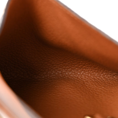 Louis Vuitton Empreinte Monogram Giant Wild At Heart Key Pouch Caramel 5 of 8