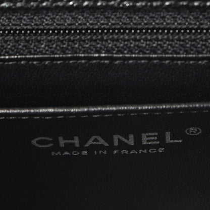 Chanel Iridescent Caviar Quilted Mini Rectangular Flap Black 6 of 8