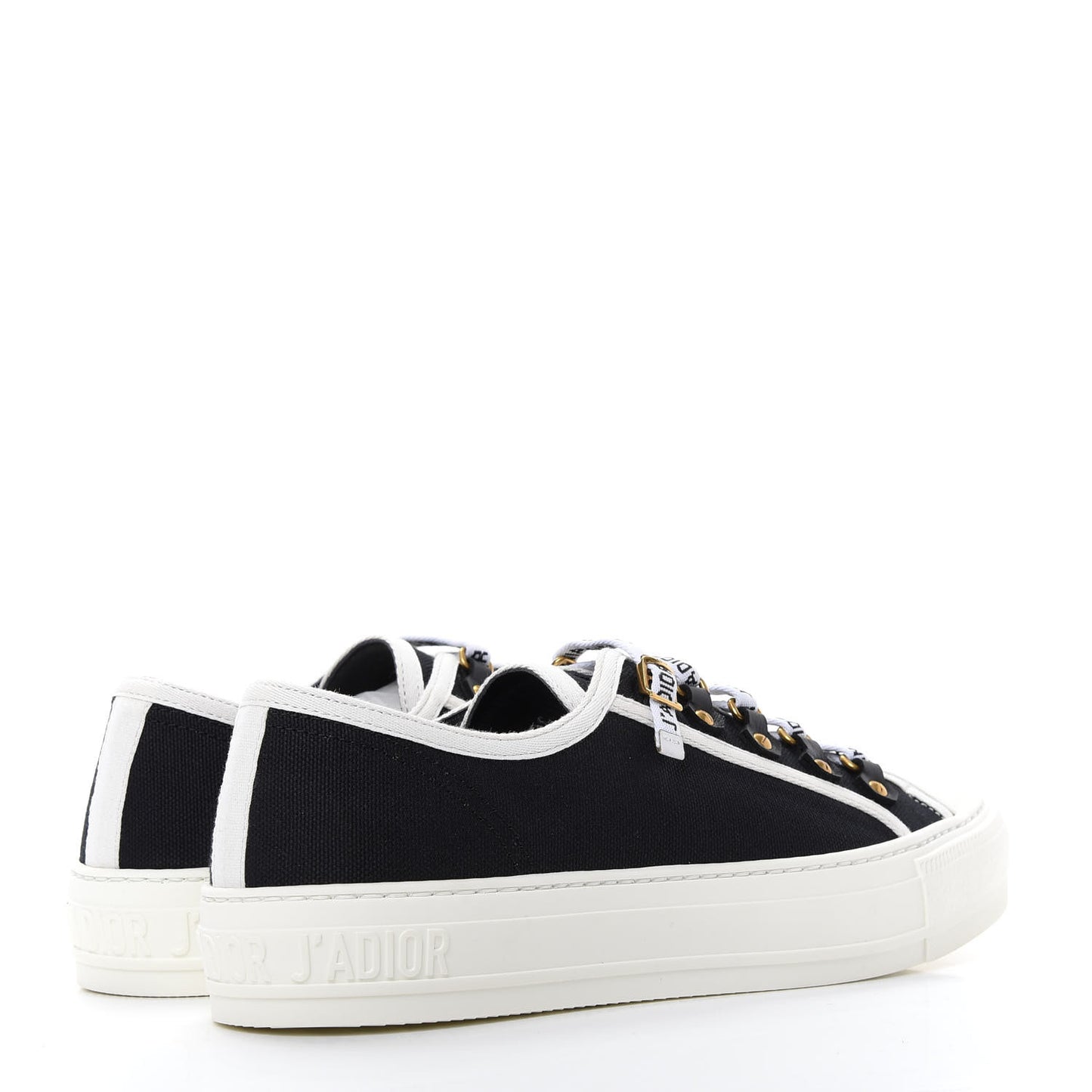 Canvas Walk'N'Dior Low Top Sneakers 38 Navy