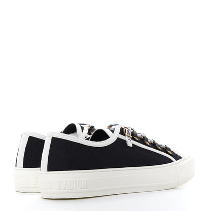 Christian Dior Canvas Walk'N'Dior Low Top Sneakers 38 Navy 4 of 10