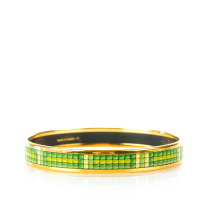 Hermes Enamel Printed Narrow Bracelet 65 2 of 5