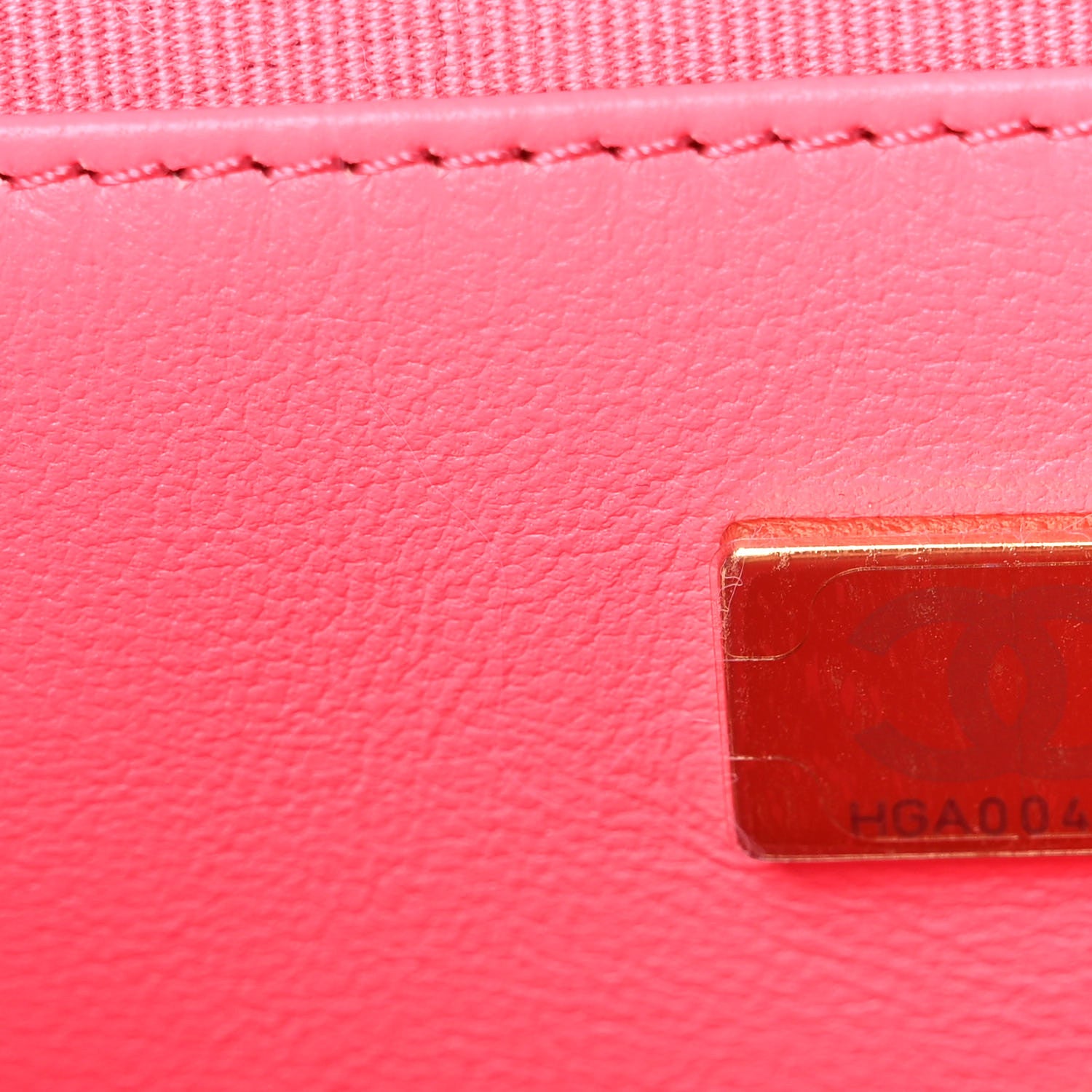 Chanel Lambskin Quilted CC In Love Heart Bag Pink 7 of 10