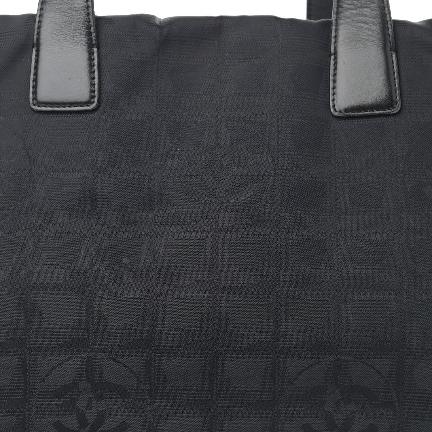 Chanel Nylon Medium Travel Tote Black 7 of 12