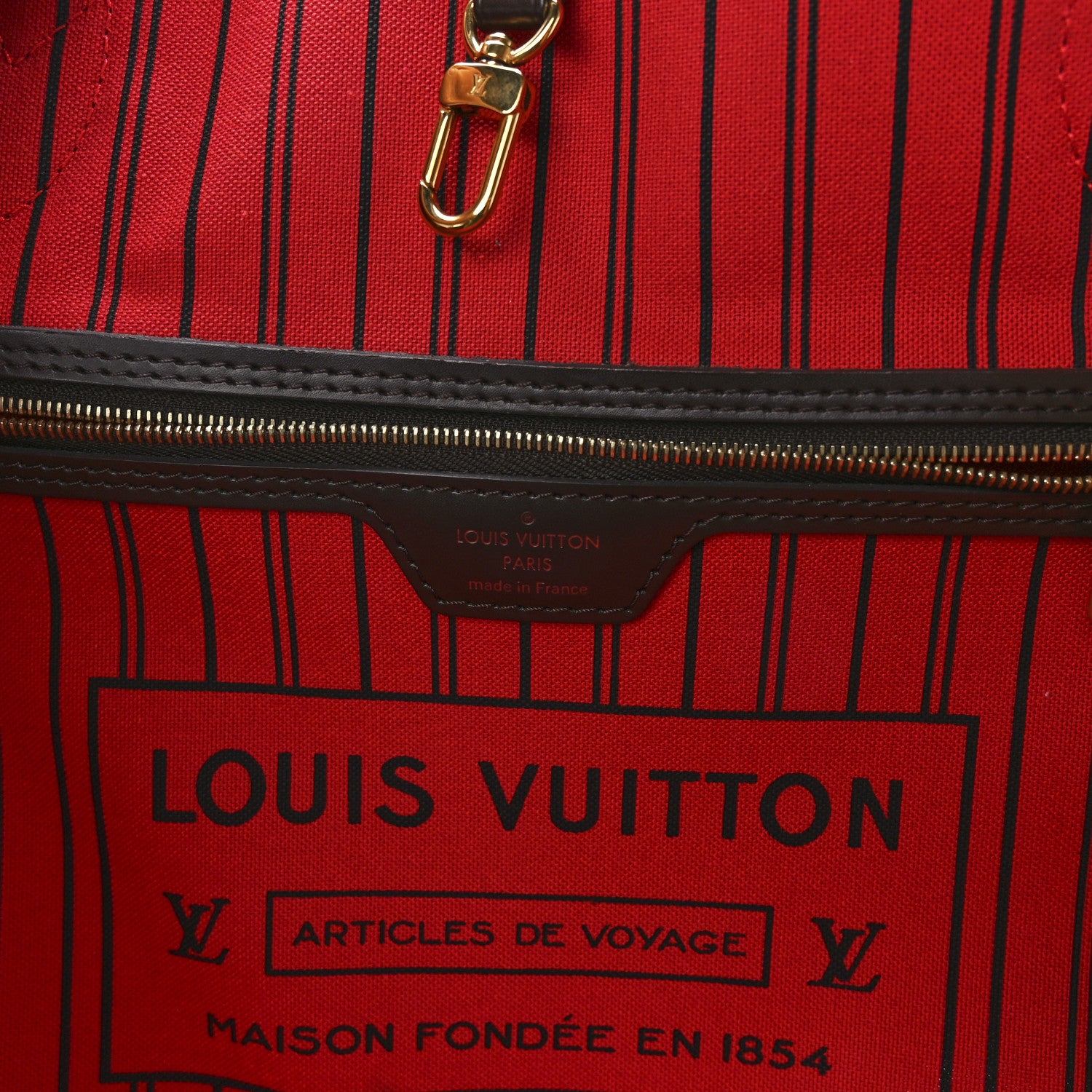 Louis Vuitton Damier Ebene Neo Neverfull MM 9 of 15